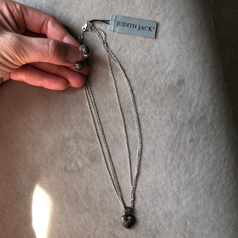 Judith Jack necklace and earring set